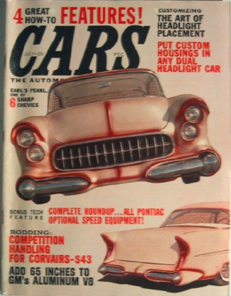 CARS 1962 JULY - RAMCHARGER, HOT PONCHOS, '55, 56, 57 CHEVY,'53 BEL AIR
